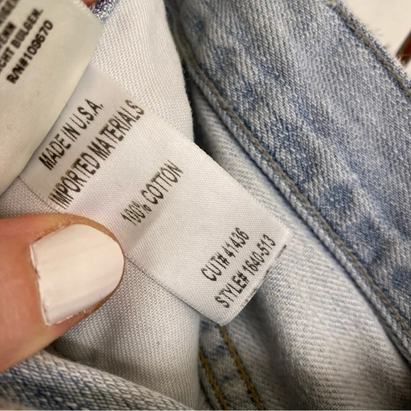 Citizens Of Humanity Cora Crop Relaxed Shadow Inseam Jeans Waist 27 Womens Small - Picture 14 of 16